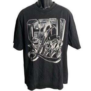 Mob Inc California Love Crewneck T Shirt XL Black Short Sleeve Graphic Bear